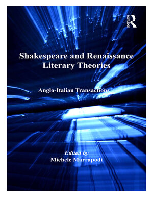 cover image of Shakespeare and Renaissance Literary Theories